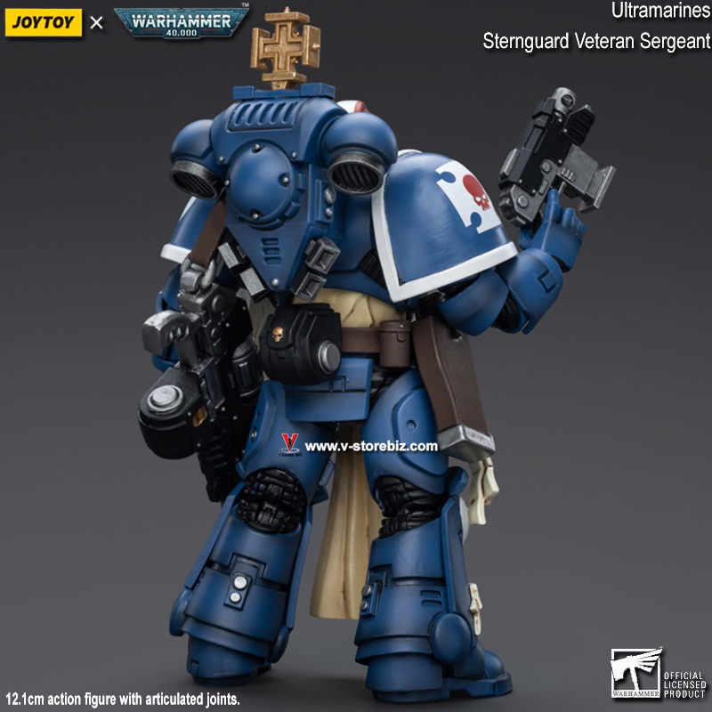 JOYTOY Warhammer 40K: Ultramarines Sternguard: Veteran Sergeant 