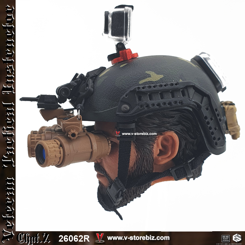 E&S 26062R Veteran Instructor Chapter II SF Helmet & NVG