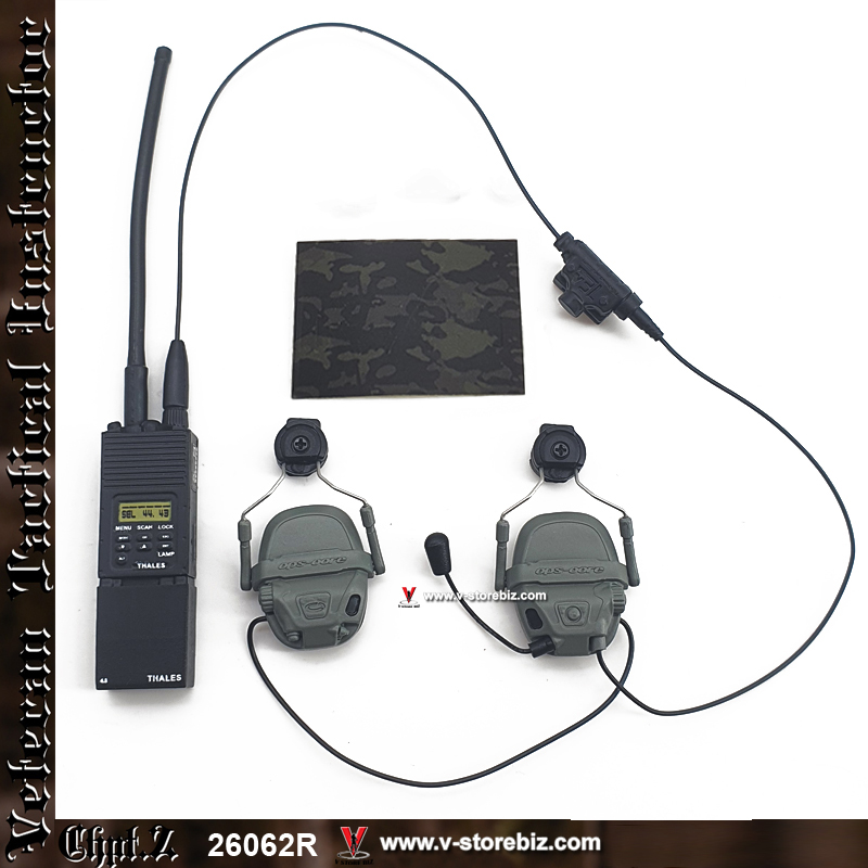 E&S 26062R Veteran Instructor Chapter II Radio & AMP Headset