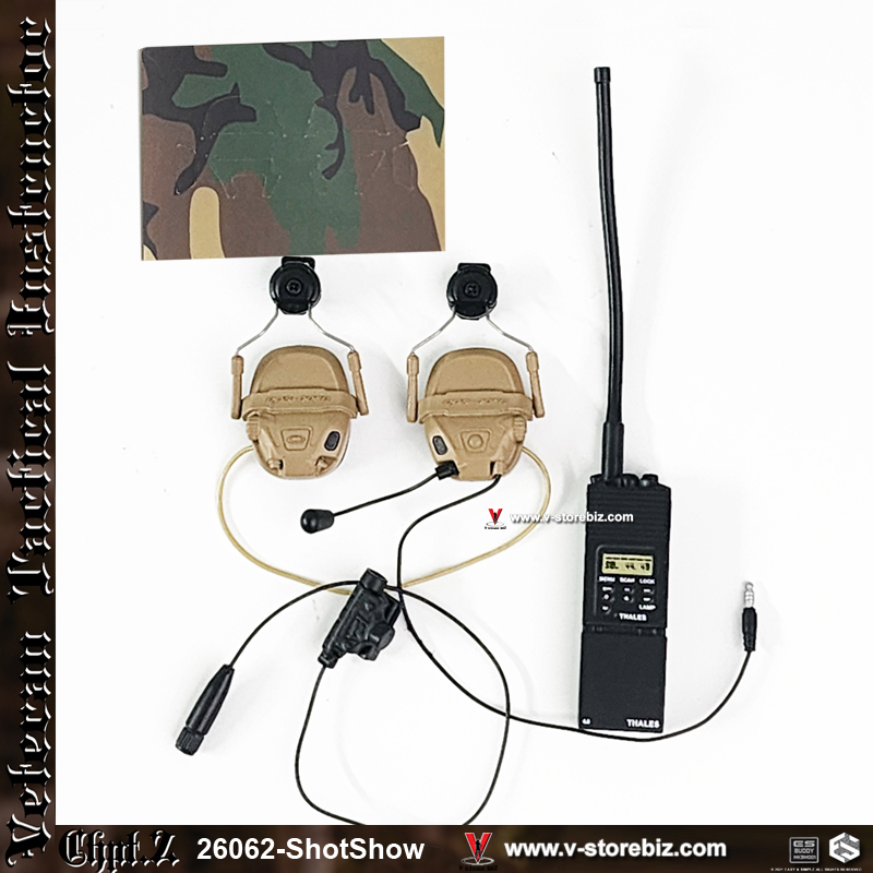 E&S 26062SS Veteran Instructor Chapter II Radio & AMP Headset