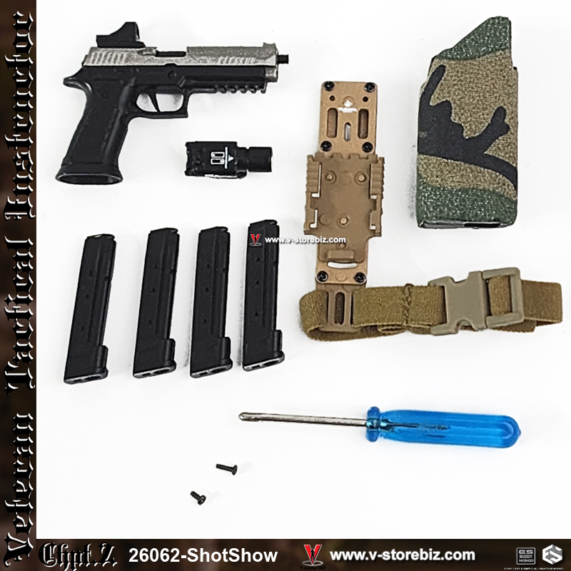 E&S 26062SS Veteran Instructor Chapter II P320 Pistol & Holster