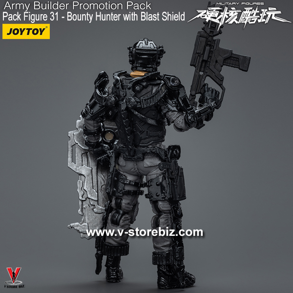 JOYTOY Army Builder Promotion Pack: Figure 31 Bounty Hunter with Blast Shield