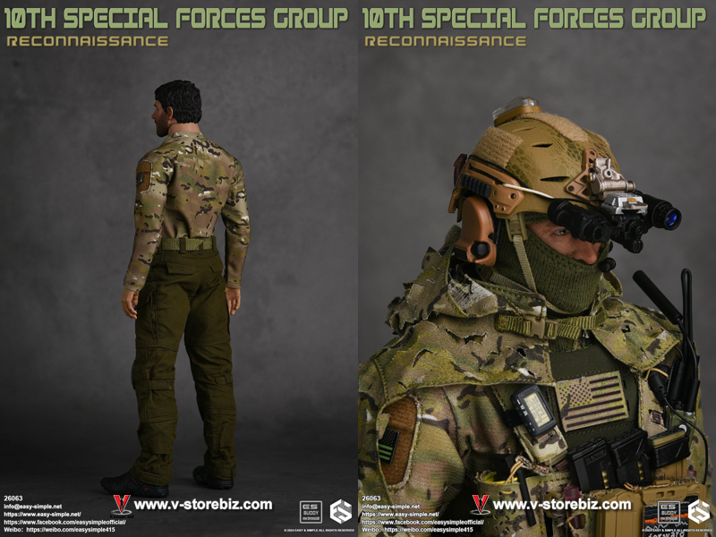 E&S 26063 10TH SPECIAL FORCES GROUP Reconnaissance