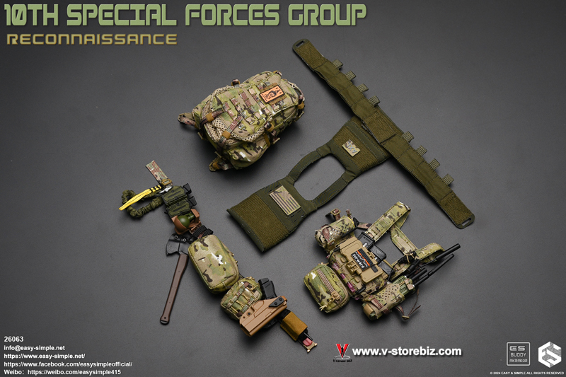 E&S 26063 10TH SPECIAL FORCES GROUP Reconnaissance