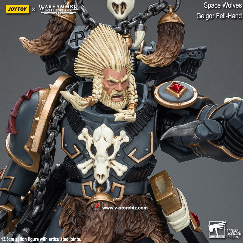 JOYTOY Warhammer The Horus Heresy: Space Wolves Geigor Fell Hand