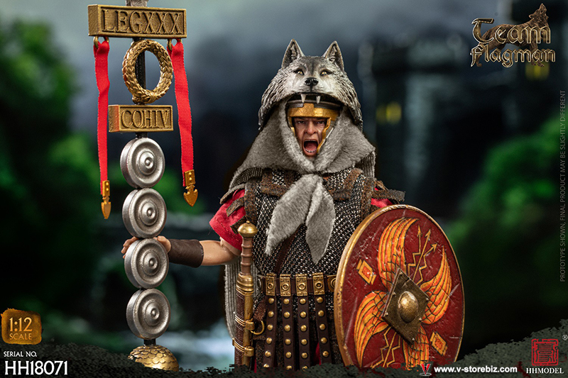 HHMODEL HH18071 1/12 Roman Team Flagman Bearer