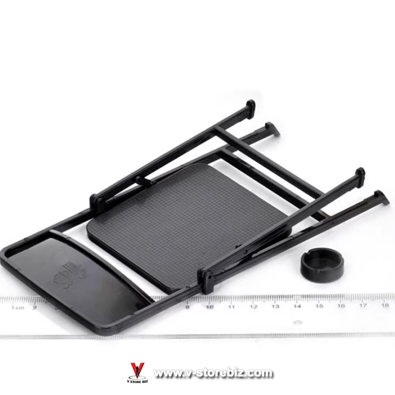 1/6 Scale Folding Chair (Black)