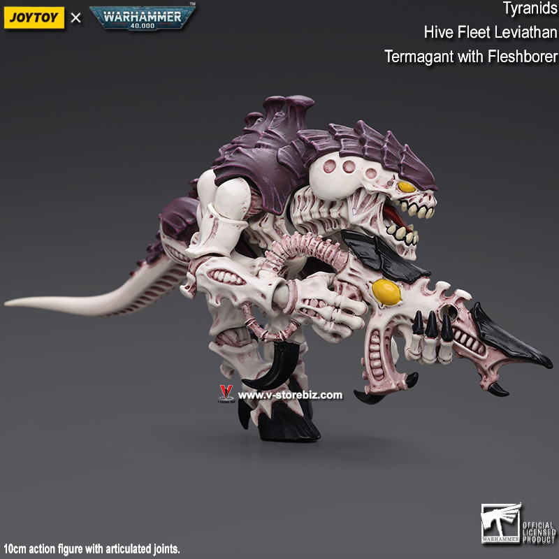 JOYTOY Warhammer 40K: Tyranids Hive Fleet Leviathan Termagant with Fleshborer