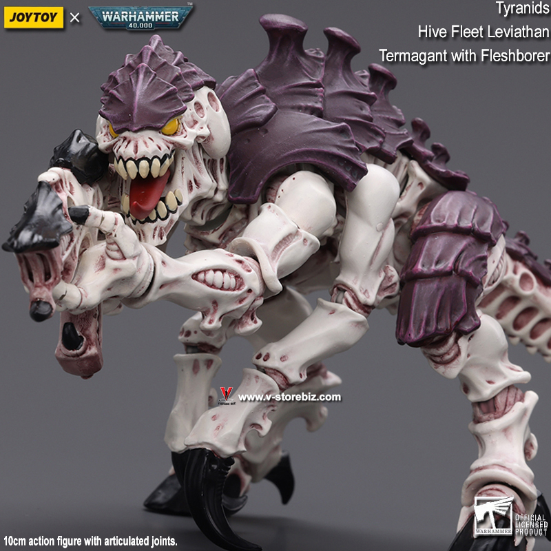 JOYTOY Warhammer 40K: Tyranids Hive Fleet Leviathan Termagant with Fleshborer