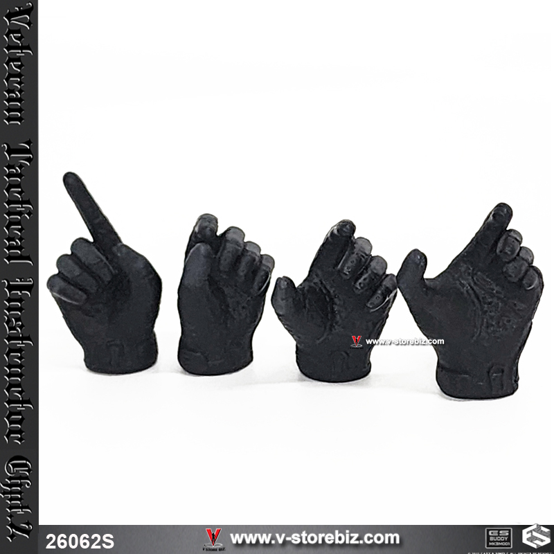 E&S 26062S Veteran Instructor Ch.II Alpha Tactical Gloved Hands