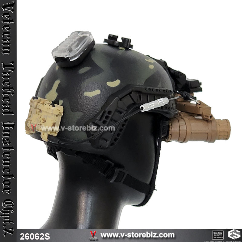 E&S 26062S Veteran Instructor Ch.II SF Helmet & NVG