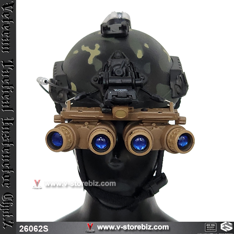 E&S 26062S Veteran Instructor Ch.II SF Helmet & NVG