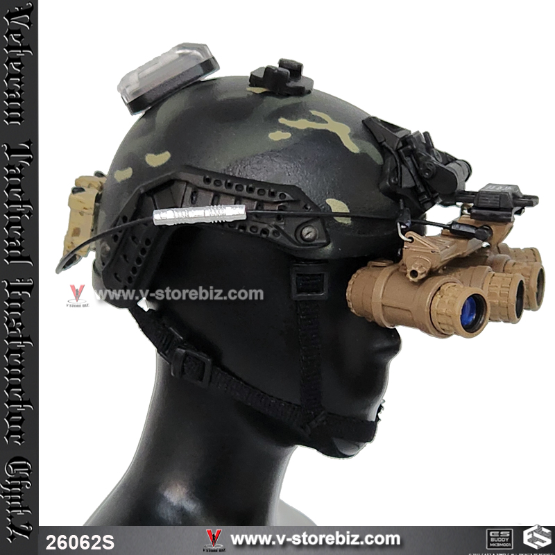 E&S 26062S Veteran Instructor Ch.II SF Helmet & NVG