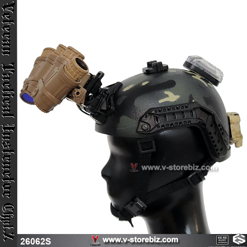 E&S 26062S Veteran Instructor Ch.II SF Helmet & NVG