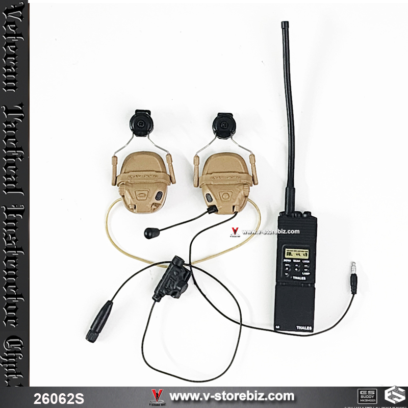 E&S 26062S Veteran Instructor Ch.II Radio & AMP Headset