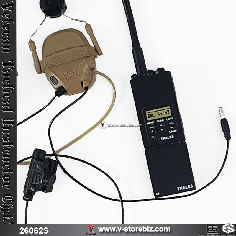 E&S 26062S Veteran Instructor Ch.II Radio & AMP Headset