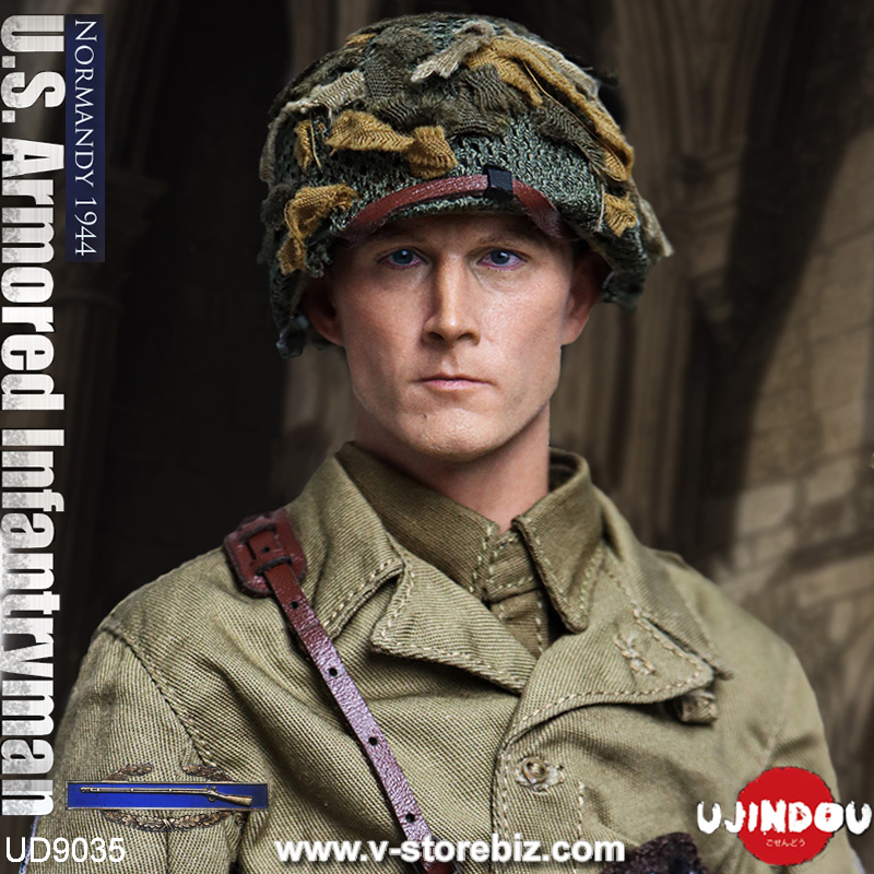 UJINDOU UD9035 WWII U.S. Armored Infantryman Normandy 1944 