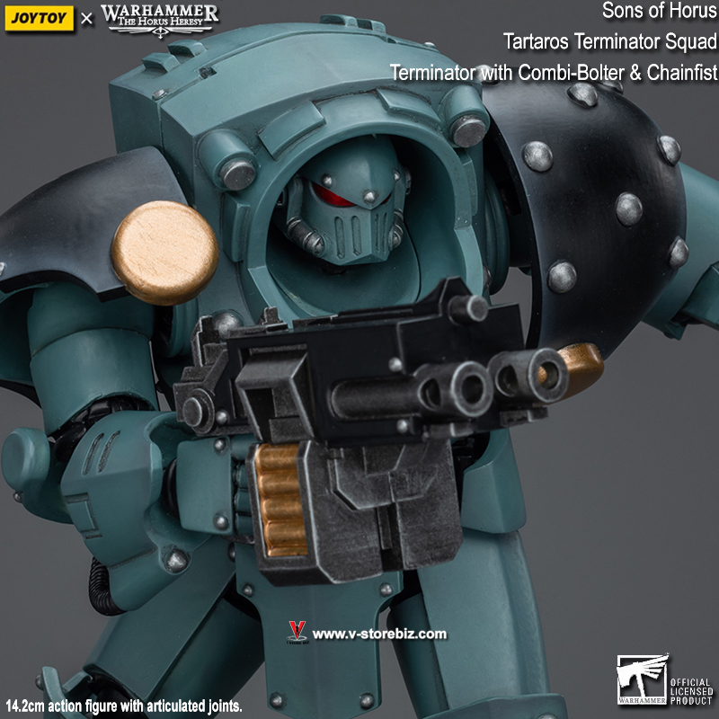 JOYTOY Warhammer JT7271 Tartaros Terminator Squad Terminator With Combi-Bolter And Chainfist