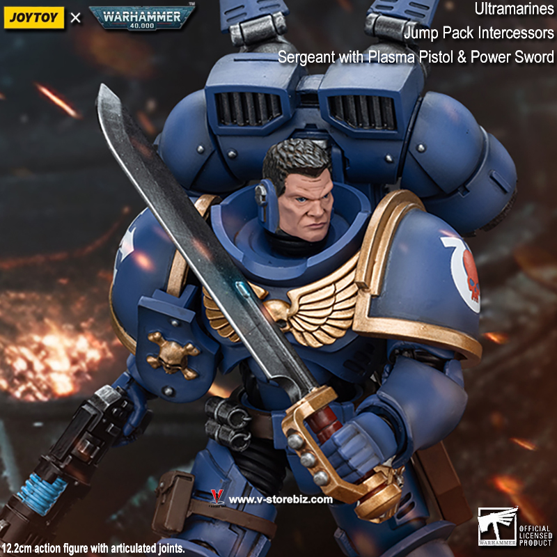 JOYTOY Warhammer 40K: Ultramarines Jump Pack Intercessors