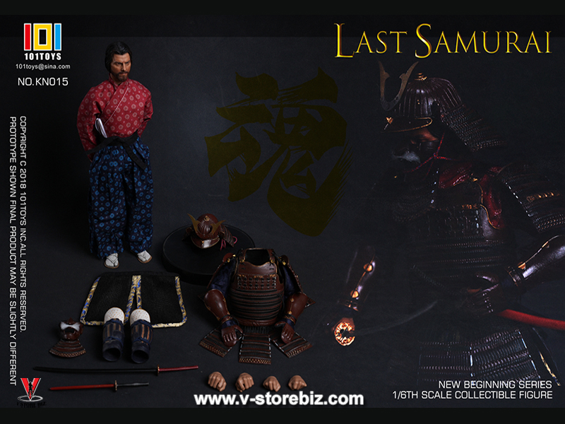 その他 101TOYS NEW BEGINNER SERIES OF MORI 101TOYS KN010 1/6NEW BEGINNER SERIES Japanese Samurai MORI