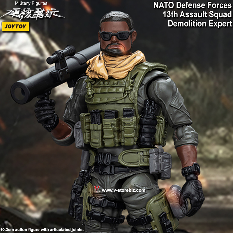 JOYTOY Military Series: NATO Defense Forces - 13th Assault Squad Demolition Expert (JT6977) 