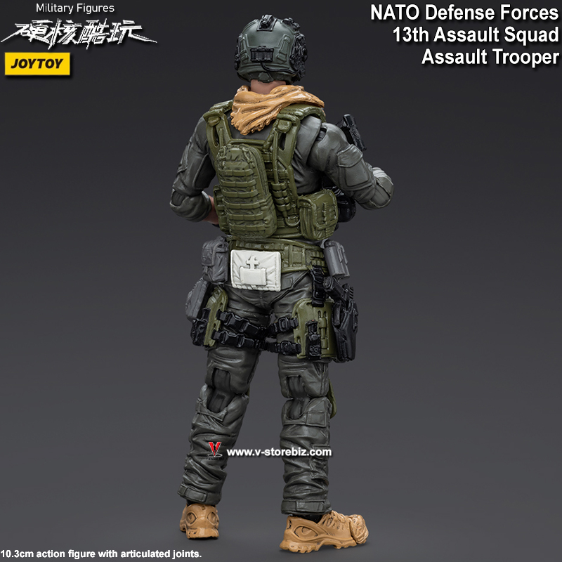 JOYTOY Military Series: NATO Defense Forces - 13th Assault Squad  Assault Trooper (JT7196)