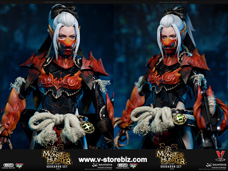 NAUTS x DAMTOYS DMS041 Monster Hunter: Odogaron Set