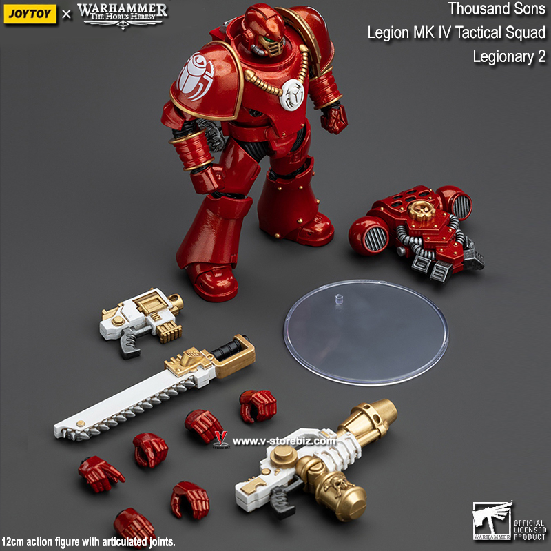 JOYTOY Warhammer The Horus Heresy: Thousand Sons Legion MK IV Tactical Squad Legionary 2 (JT5970)