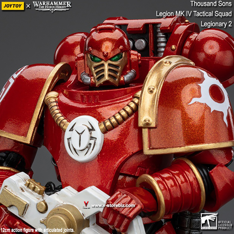 JOYTOY Warhammer The Horus Heresy: Thousand Sons Legion MK IV Tactical Squad Legionary 2 (JT5970)