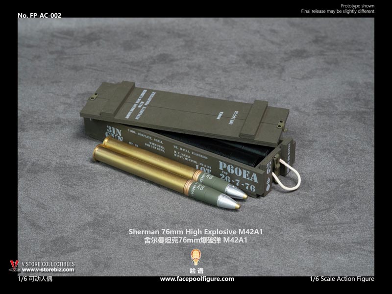 Facepoolfigure FPAC002 2nd Armored Division Loader Ammo Accessory set
