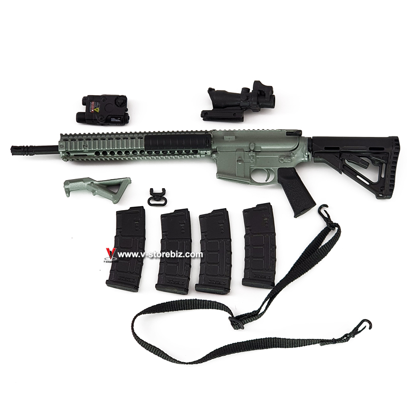 FLAGSET FS-73030 END WAR Ghost AR-15 Assault Rifle