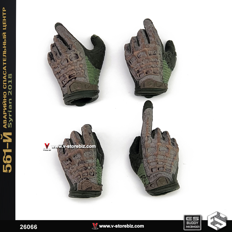E&S 26066 561st Russian ASC Tactical Gloved Hands