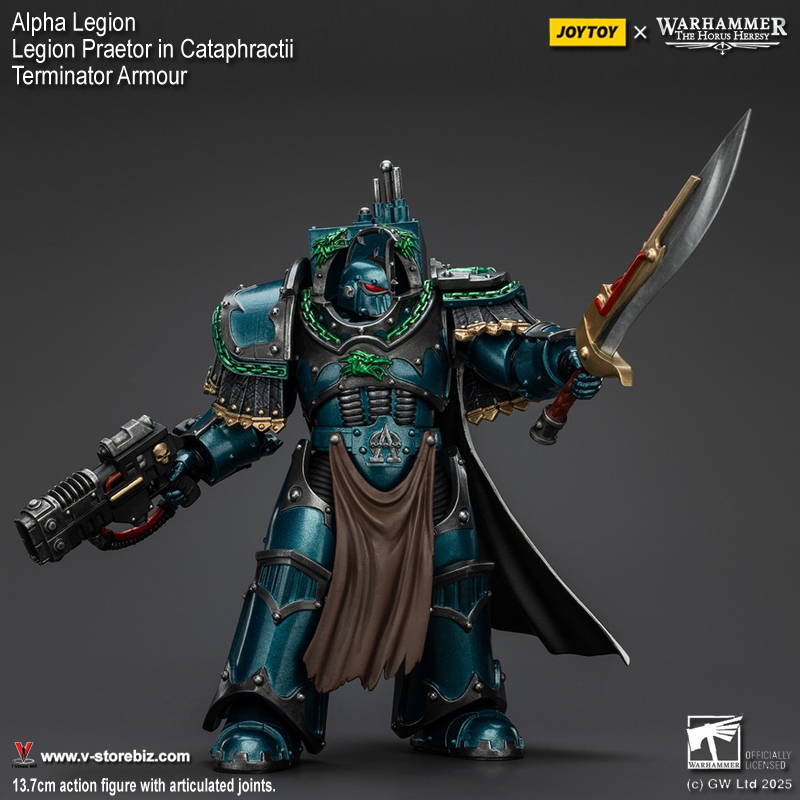 JOYTOY Alpha Legion Legion Praetor in Cataphractii Terminator Armour (JT01260)