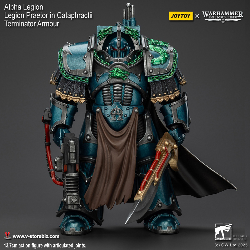 JOYTOY Alpha Legion Legion Praetor in Cataphractii Terminator Armour (JT01260)
