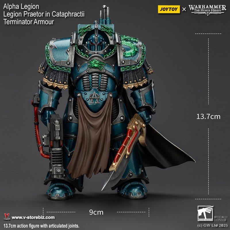 JOYTOY Alpha Legion Legion Praetor in Cataphractii Terminator Armour (JT01260)