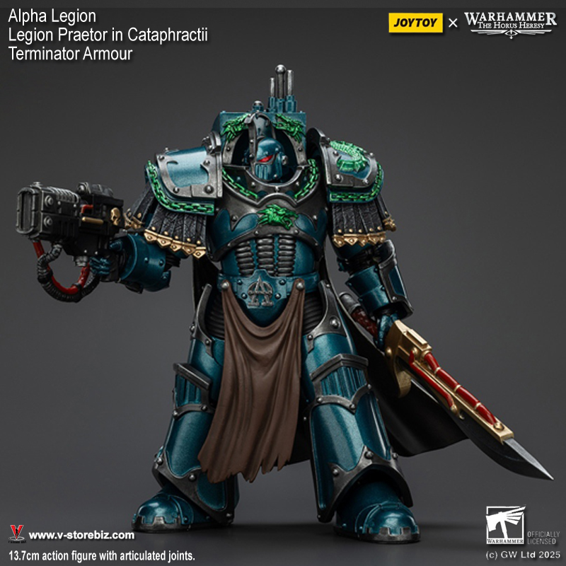 JOYTOY Alpha Legion Legion Praetor in Cataphractii Terminator Armour (JT01260)