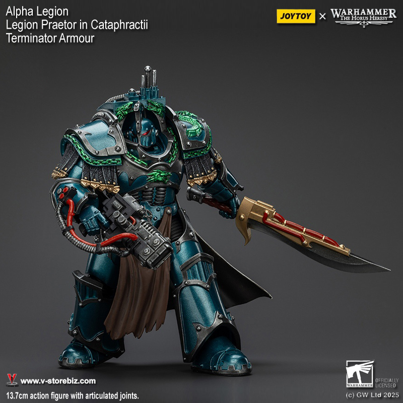 JOYTOY Alpha Legion Legion Praetor in Cataphractii Terminator Armour (JT01260)