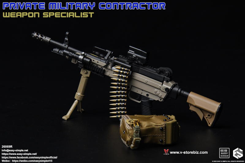 E&S 26069R Private Military Contractor Weapon Specialist
