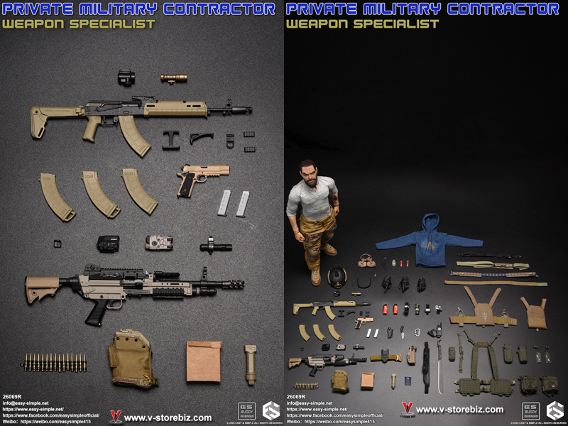 E&S 26069R Private Military Contractor Weapon Specialist