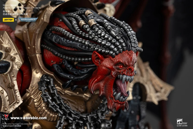 JOYTOY Warhammer 40K World Eaters Angron, Daemon Primarch of Khorne (JT01178 )