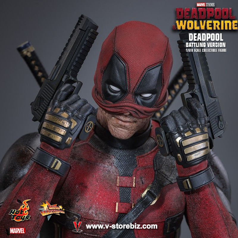 Hot Toys MMS782 Deadpool & Wolverine: Deadpool (Battling Version)