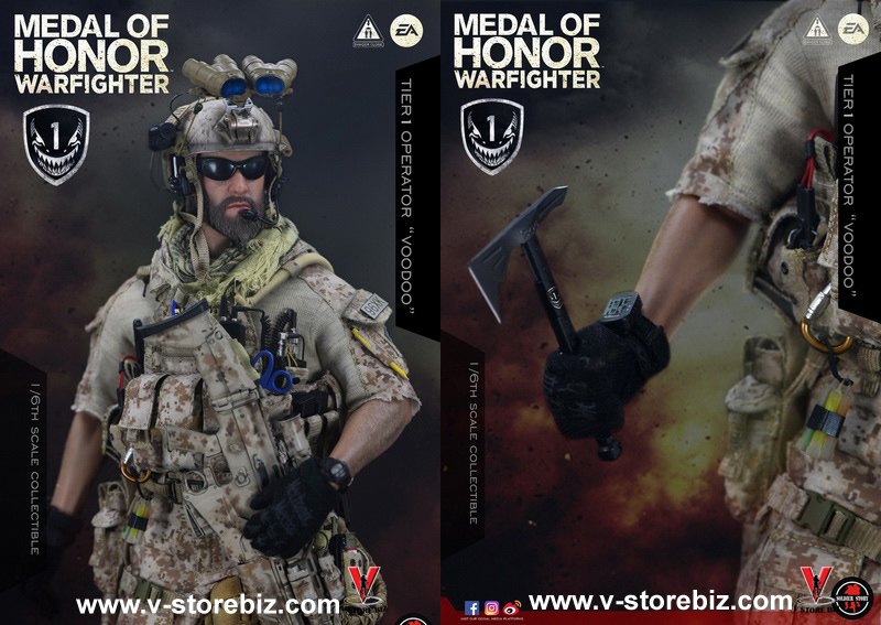 Soldier Story SS106 Medal Of Honor Warfighter Navy Seal Voodoo