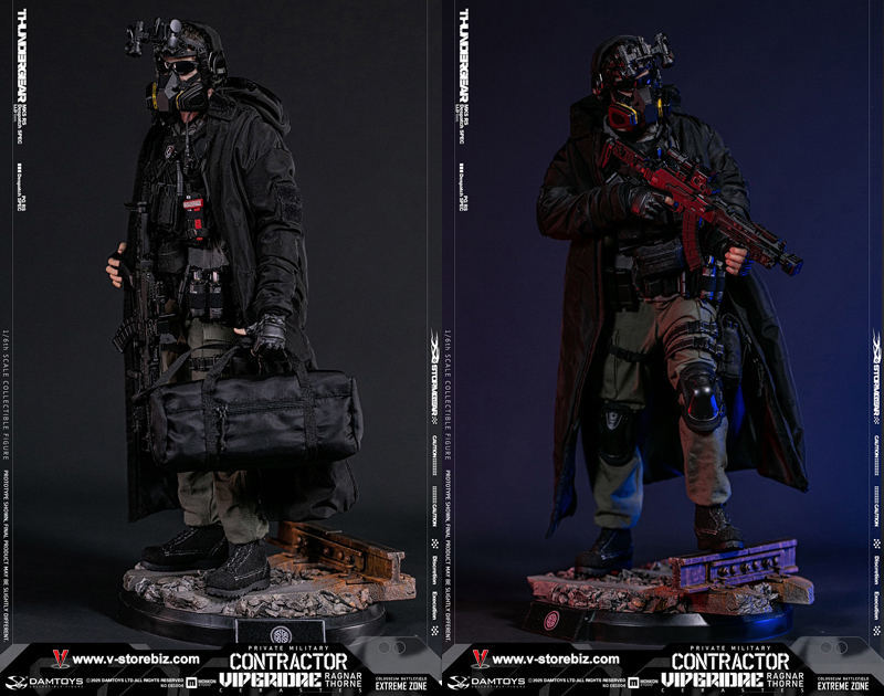 DAMTOYS EBS004 Extreme Zone Military Contractor VIPERIDAE CERASTES Ragnar Thorne