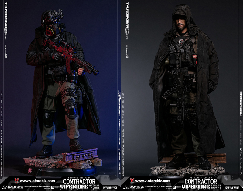DAMTOYS EBS004 Extreme Zone Military Contractor VIPERIDAE CERASTES Ragnar Thorne