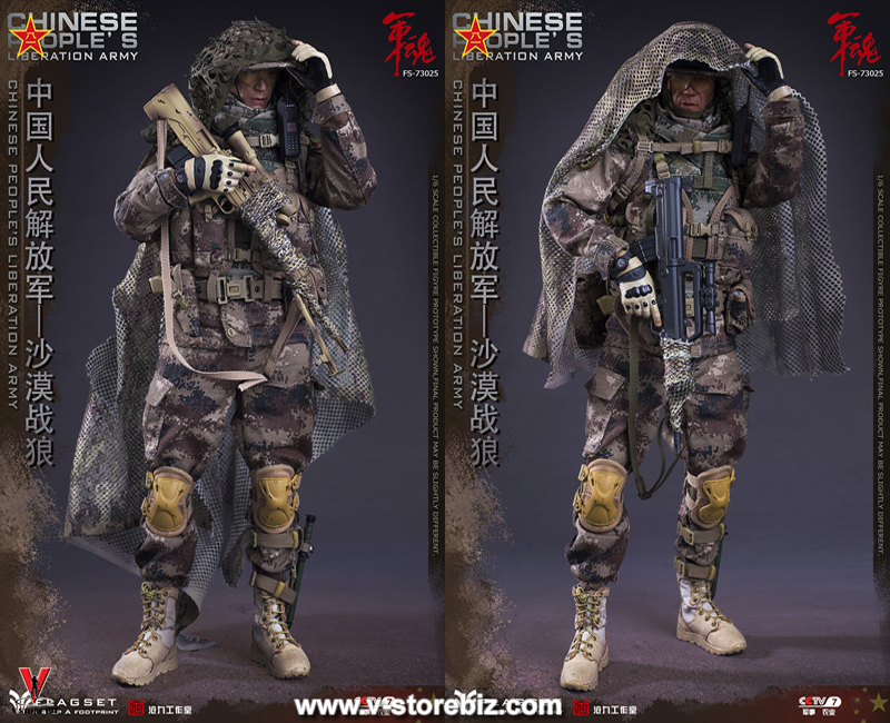 Flagset FS73025 Chinese PLA Desert Wolf