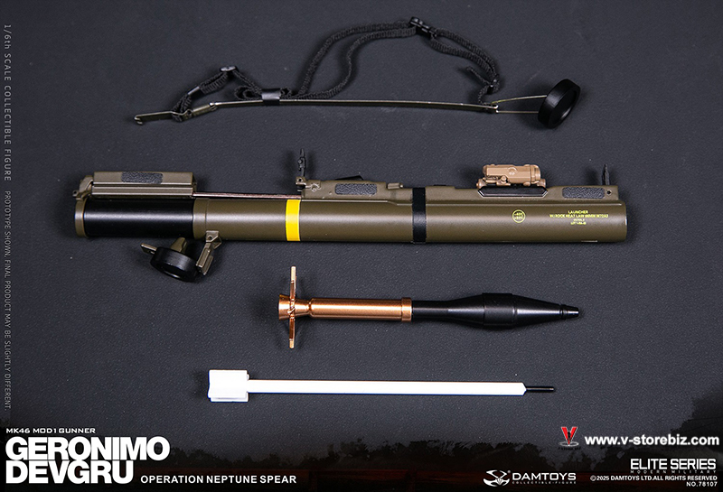 DAM 78107 DEVGRU Operation Neptune Spear Geronimo MK46 MOD1 Gunner