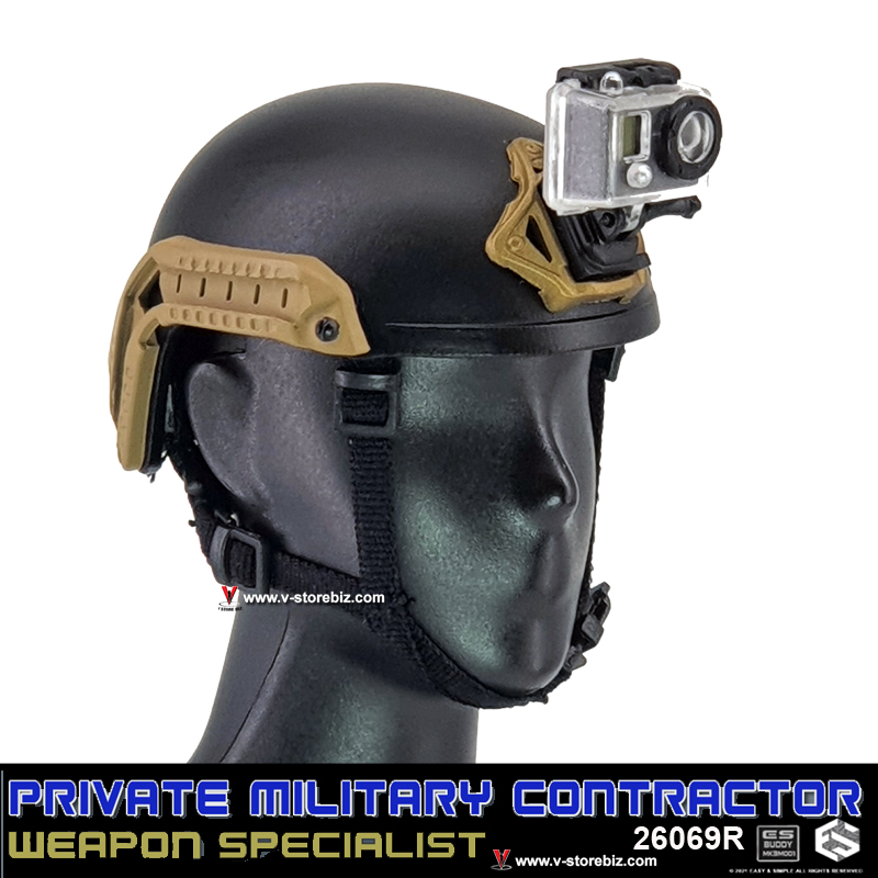 E&S 26069R PMC Weapon Specialist Maritime High Cut Helmet