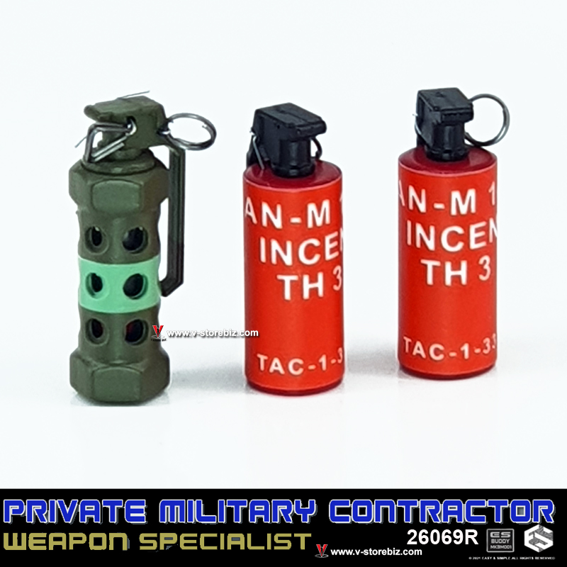 E&S 26069R PMC Weapon Specialist Grenades