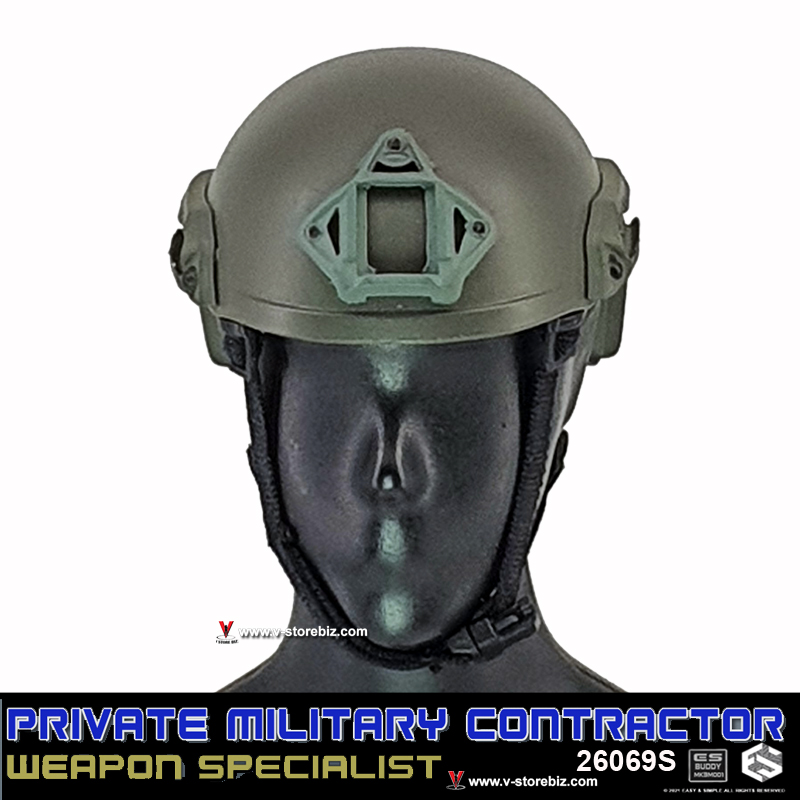 E&S 26069S PMC Weapon Specialist Maritime High Cut Helment