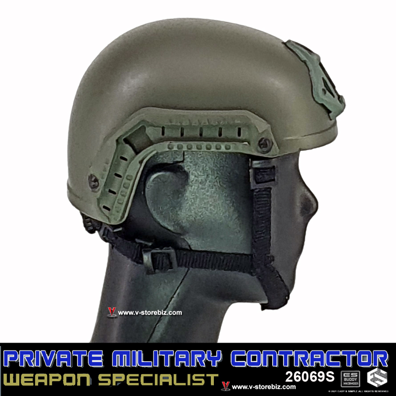 E&S 26069S PMC Weapon Specialist Maritime High Cut Helment